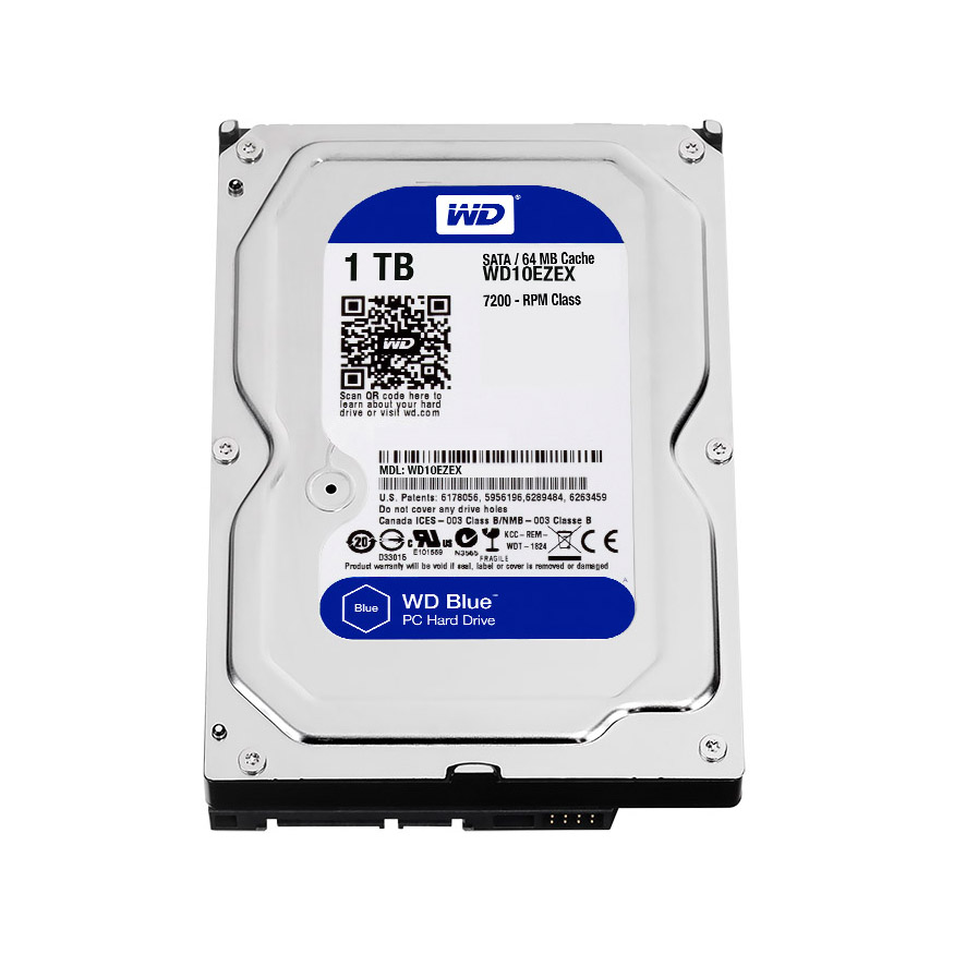 WD10EZEX | WesternDigital WD Blue SATA6G接続 3.5型ハードディスク ...