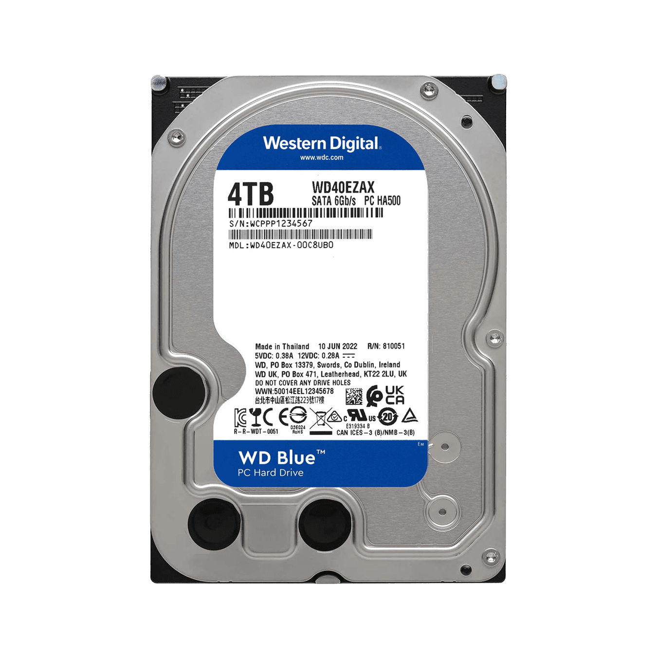 ウェスタンデジタル 4TB HDD WD40EZRZ