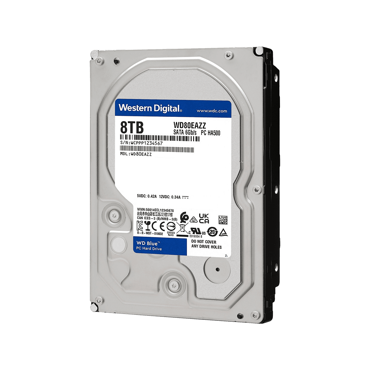 新品 WESTERN DIGITAL 80EAZZ 8TB HDD