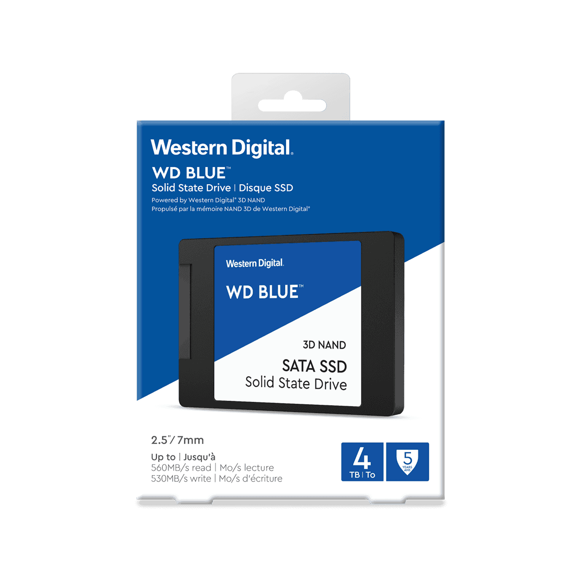 SSD WD Blue 3D NAND SATA WDS400T2B0A