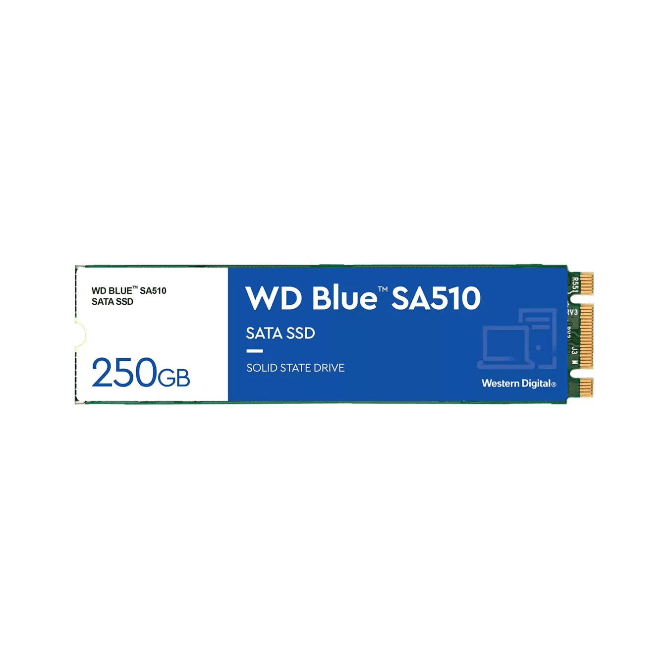 WDS250G3B0B WDS250G3B0B WesternDigital WD Blue SATA3 6Gbps SATA6G M.2 SSD SA510 250GB CFD CFD Sales INC