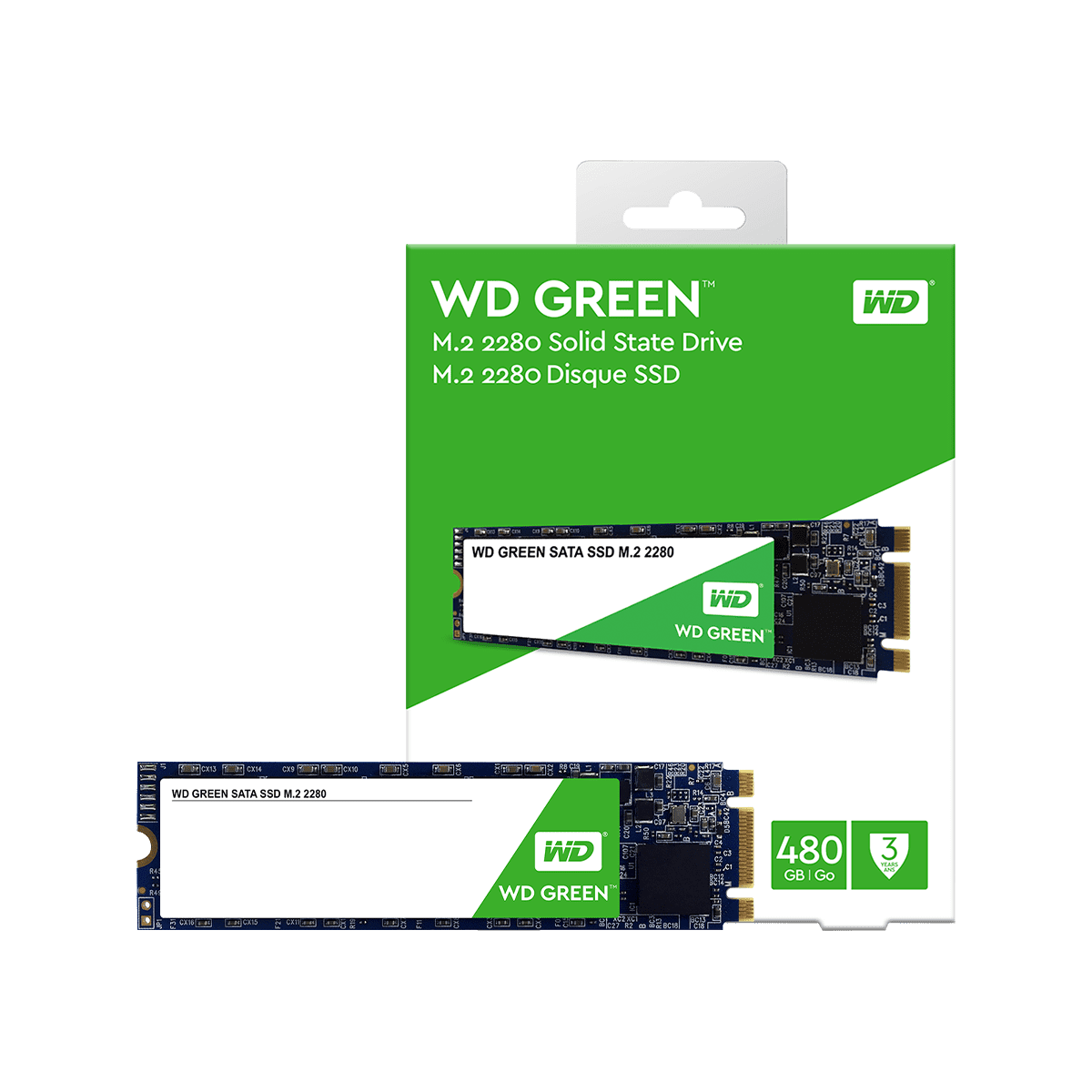 WDS240G2G0B | WesternDigital WD Green エントリーモデル M.2 240GB | CFD販売株式会社 CFD Sales INC.