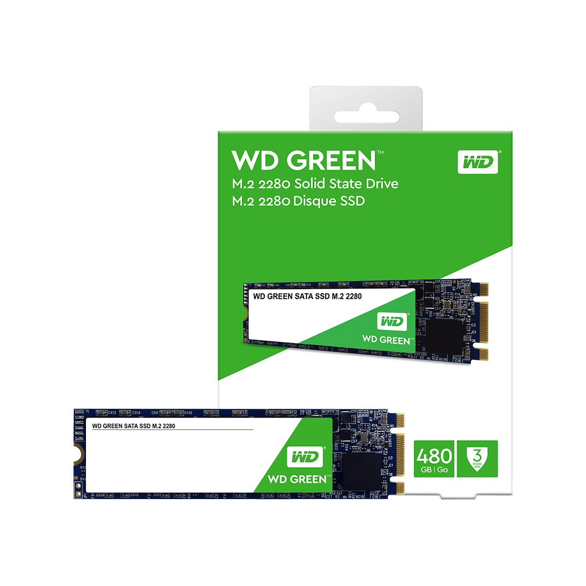 WDS240G2G0B | WesternDigital WD Green エントリーモデル M.2 SATA接続SSD 240GB CFD販売株式会社 CFD Sales