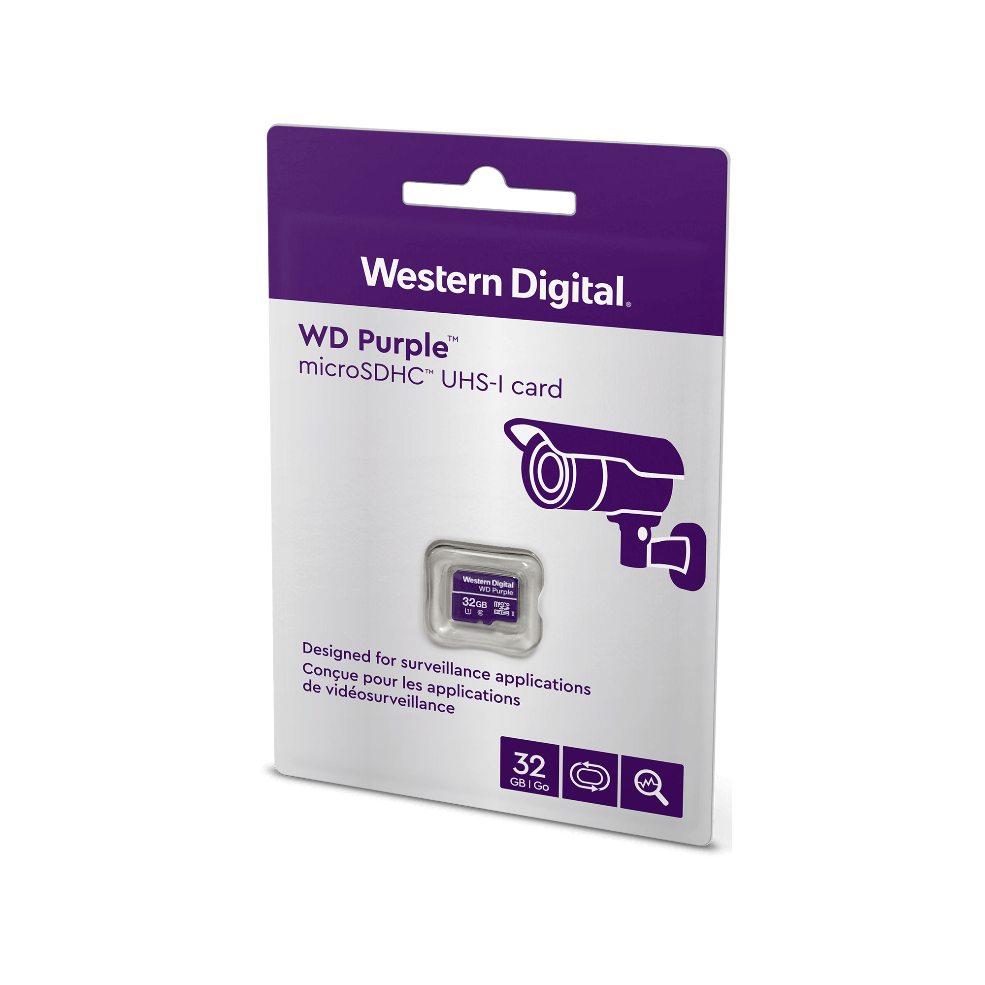 WDD032G1P0A | 【法人専用モデル】WesternDigital Purple microSD