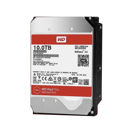 WD101KFBX | WesternDigital WD Red Pro NAS向け SATA6G接続