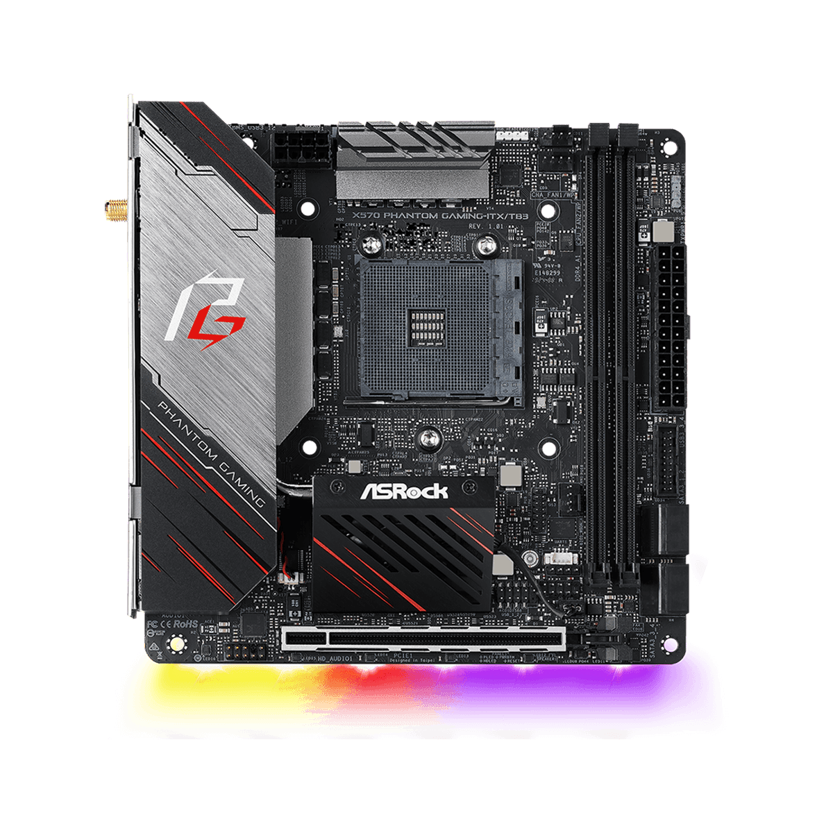 X570 Phantom Gaming-ITX/TB3 | ASRock(アスロック) Socket AM4 X570 Phantom Gaming-ITX/TB3 | ASRock(アスロック) Socket AM4