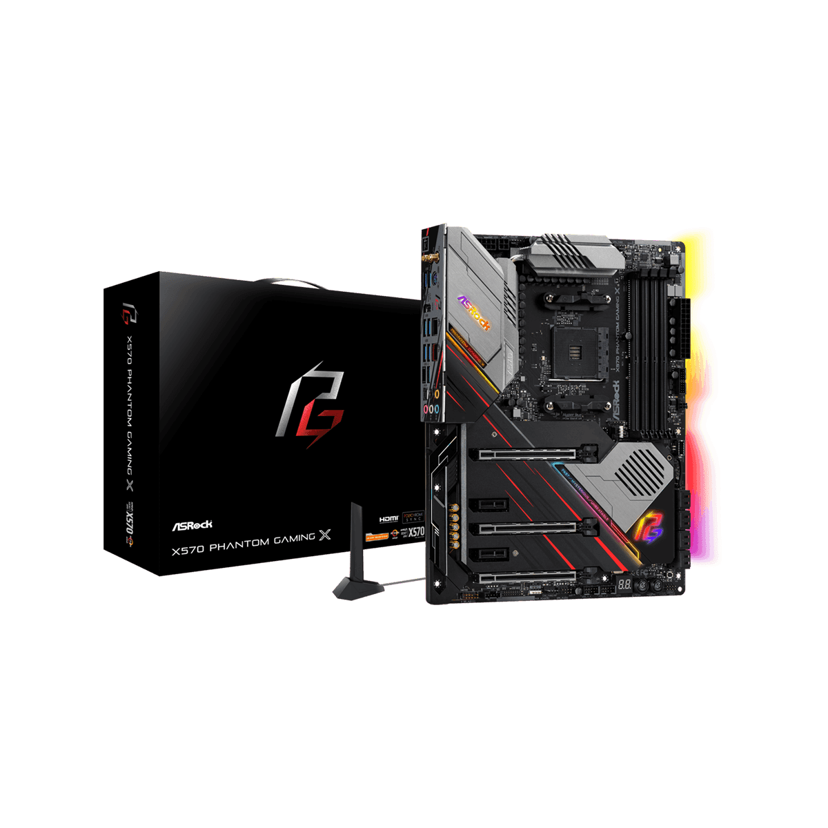 X570 Phantom Gaming X | ASRock(アスロック) Socket AM4 AMD 