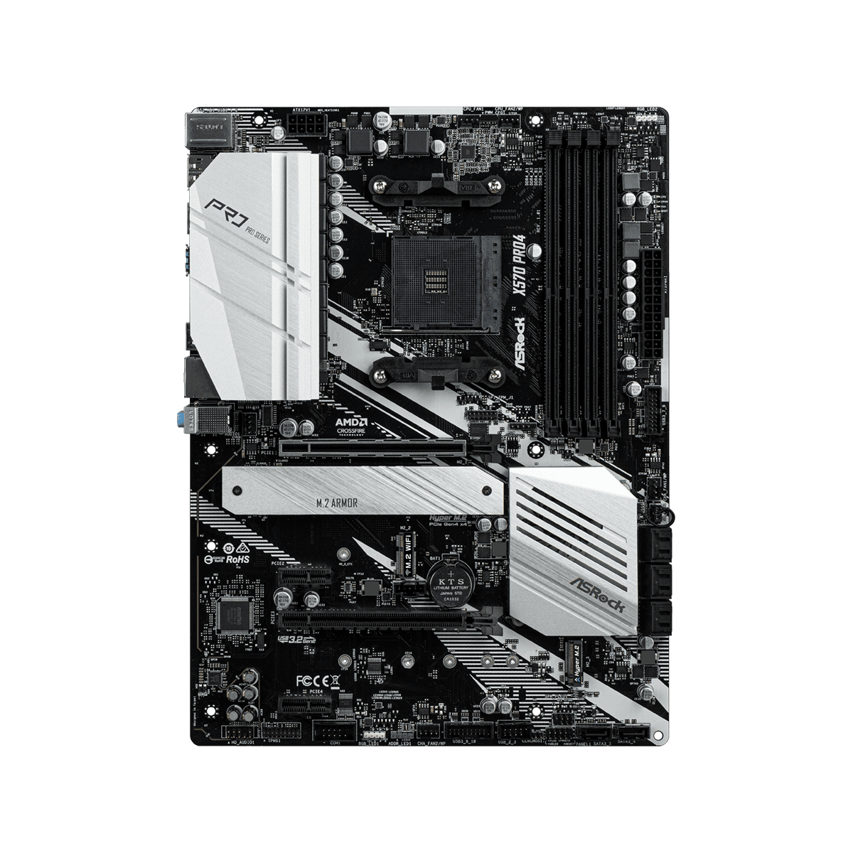 X570 Pro4 | ASRock(アスロック) Socket AM4 AMD X570 ATX 