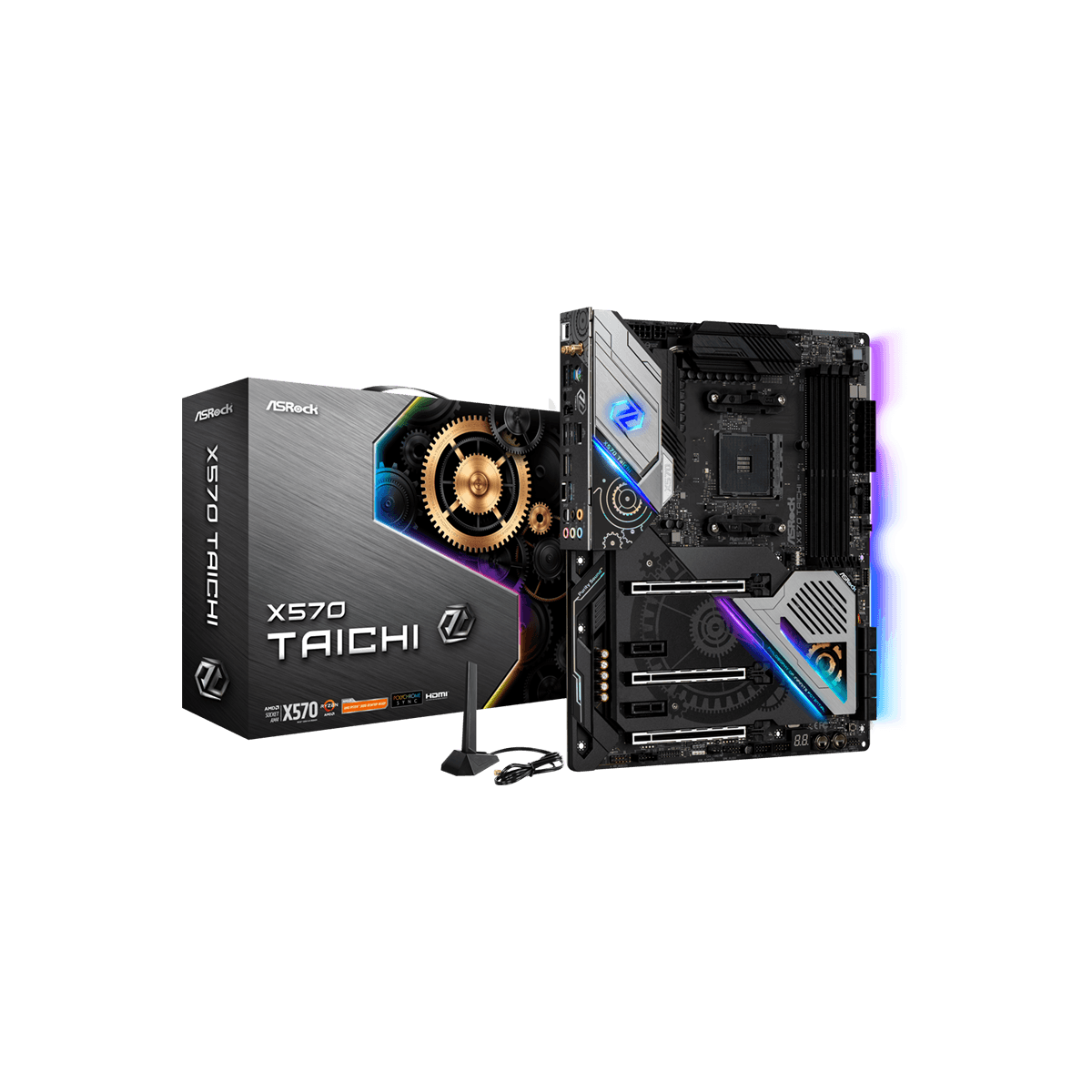 ASRock マザーボード X570 Taichi AMD Ryzen 5000 シリーズ CPU