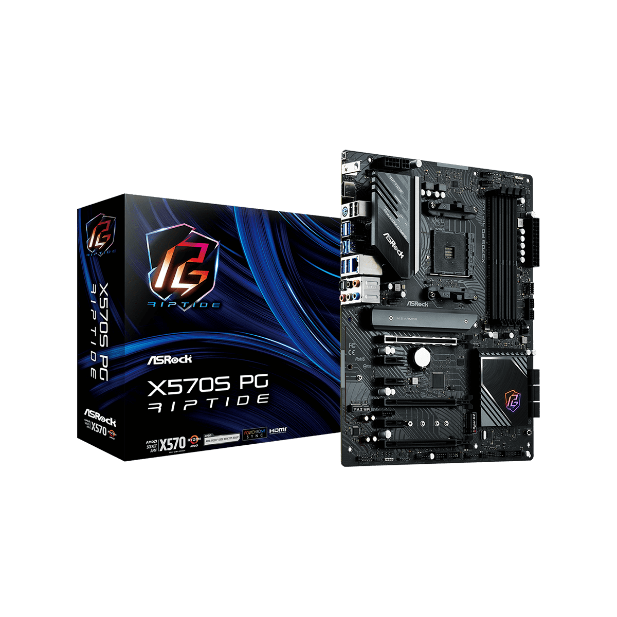 X570S PG Riptide | ASRock(アスロック) Socket AM4 AMD X570