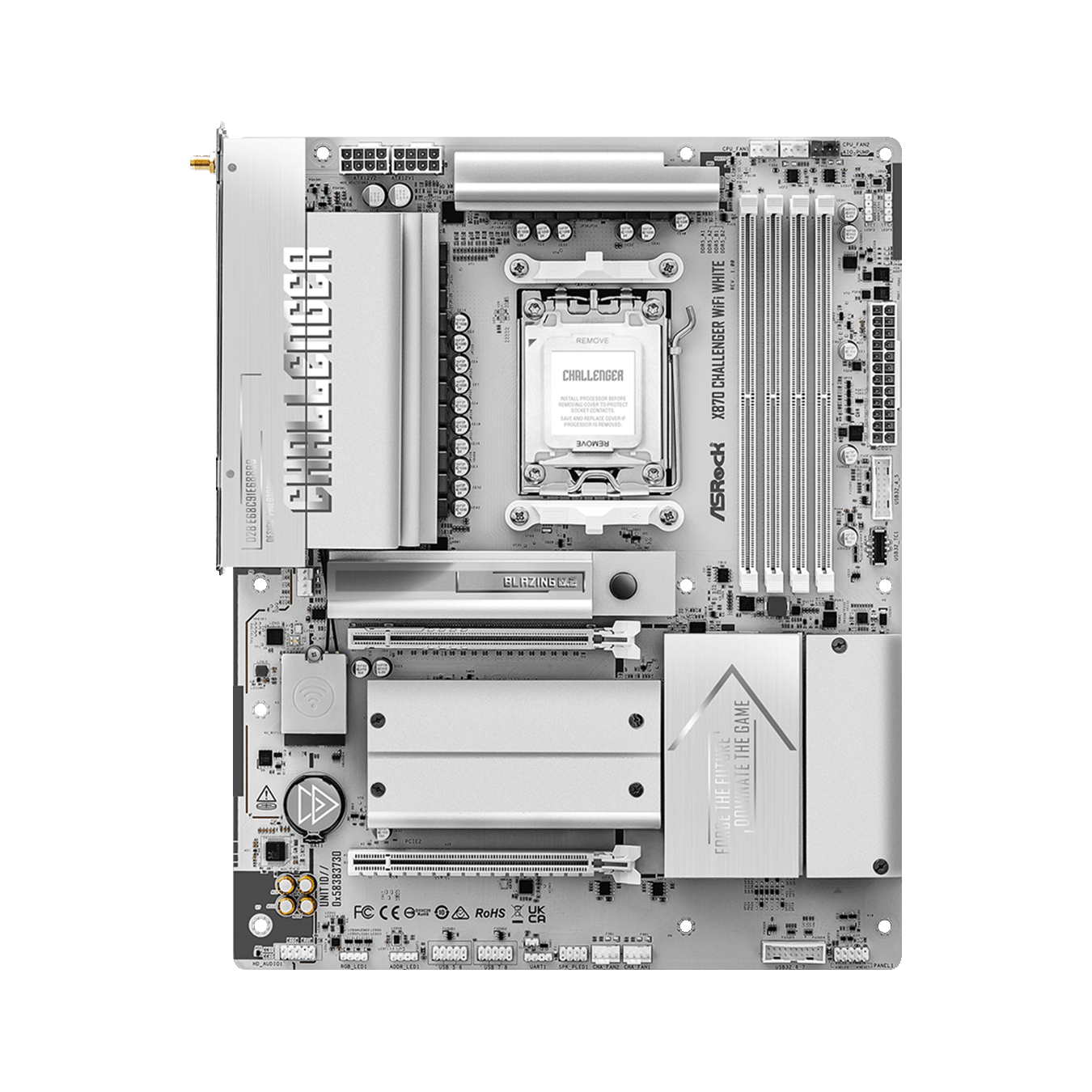 X870 Challenger WiFi White | X870 Challenger WiFi White | ASRock