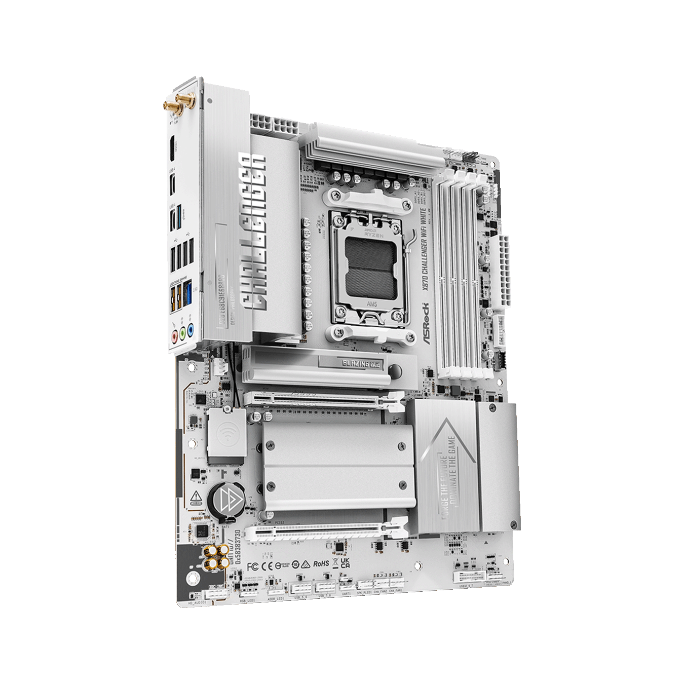 X870 Challenger WiFi White | X870 Challenger WiFi White | ASRock