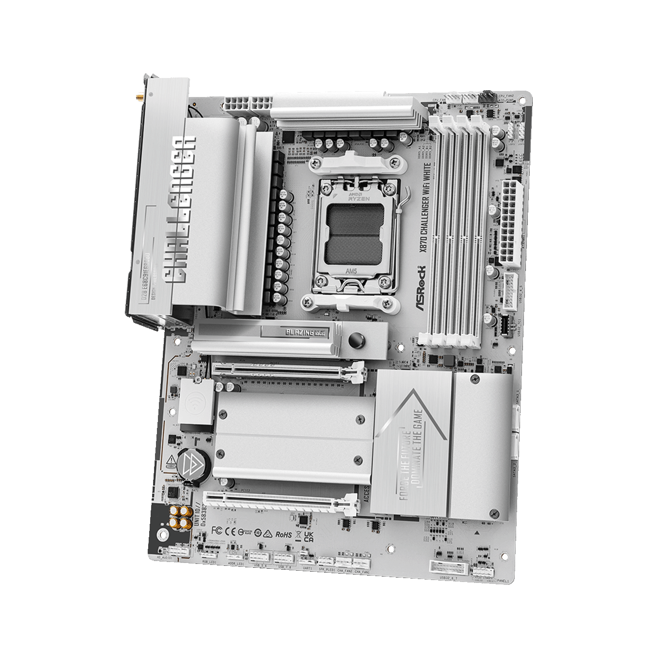 X870 Challenger WiFi White | X870 Challenger WiFi White | ASRock