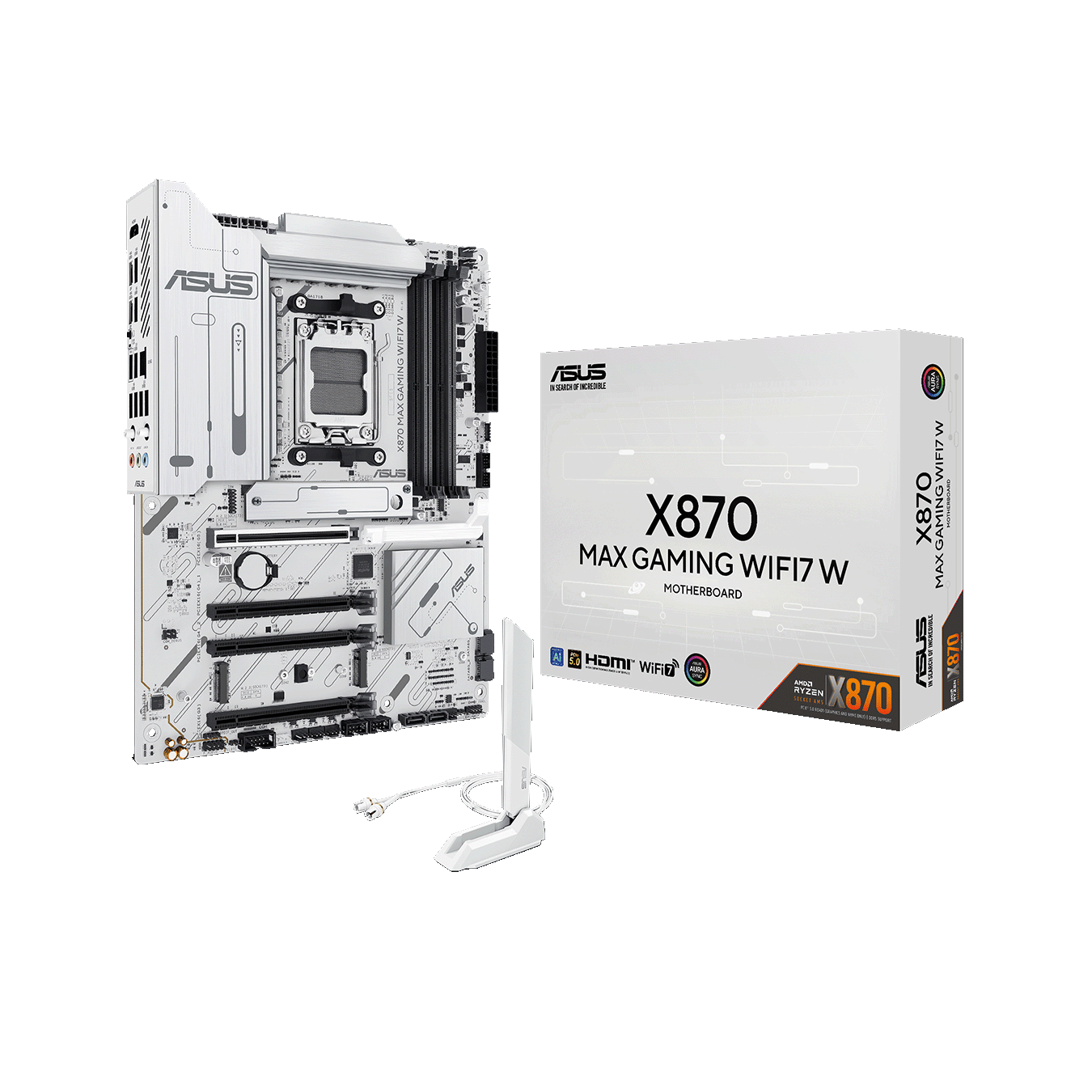 X870 MAX GAMING WIFI7 W | X870 MAX GAMING WIFI7 W | ASUS