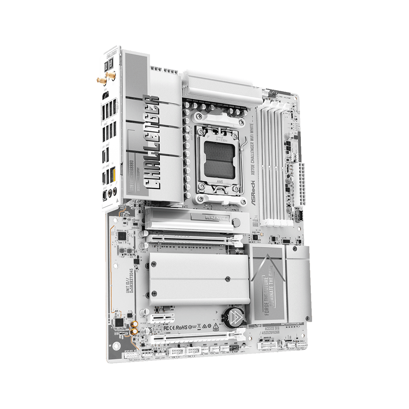 X870E Challenger WiFi White | X870E Challenger WiFi White | ASRock