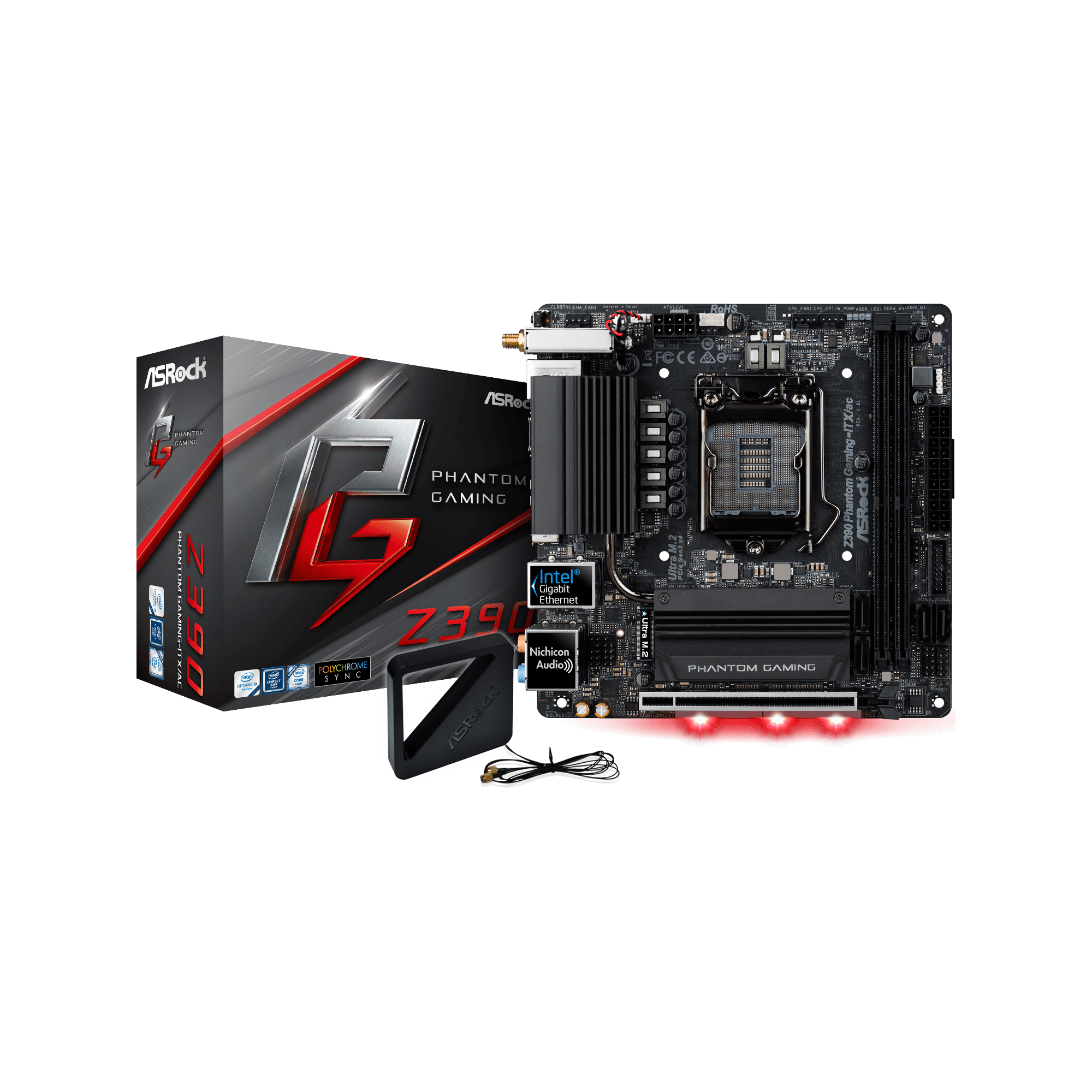 割引価格 Phantom Z390 Gaming-ITX/ac LGA1151 ASRock(アスロック) | マザーボード