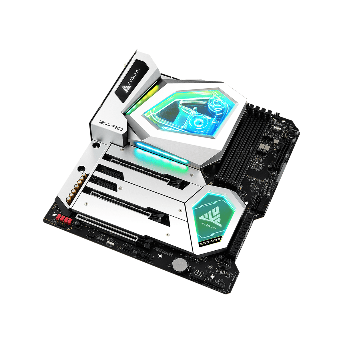 【全商品オープニング価格 特別価格】 ASRock(アスロック) | AQUA Z490 LGA 水冷 Z490 Intel 1200 マザーボード