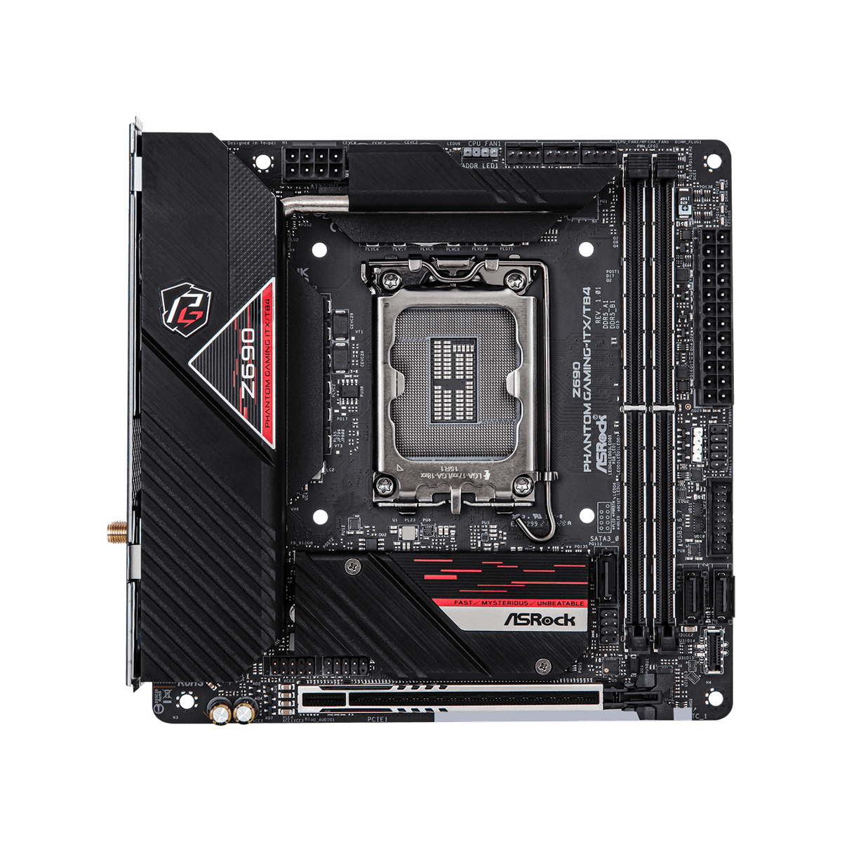 Z690 Phantom Gaming-ITX/TB4 | ASRock(アスロック) LGA 1700 Intel Z690 Mini-ITX  マザーボード | CFD販売株式会社 CFD Sales INC.
