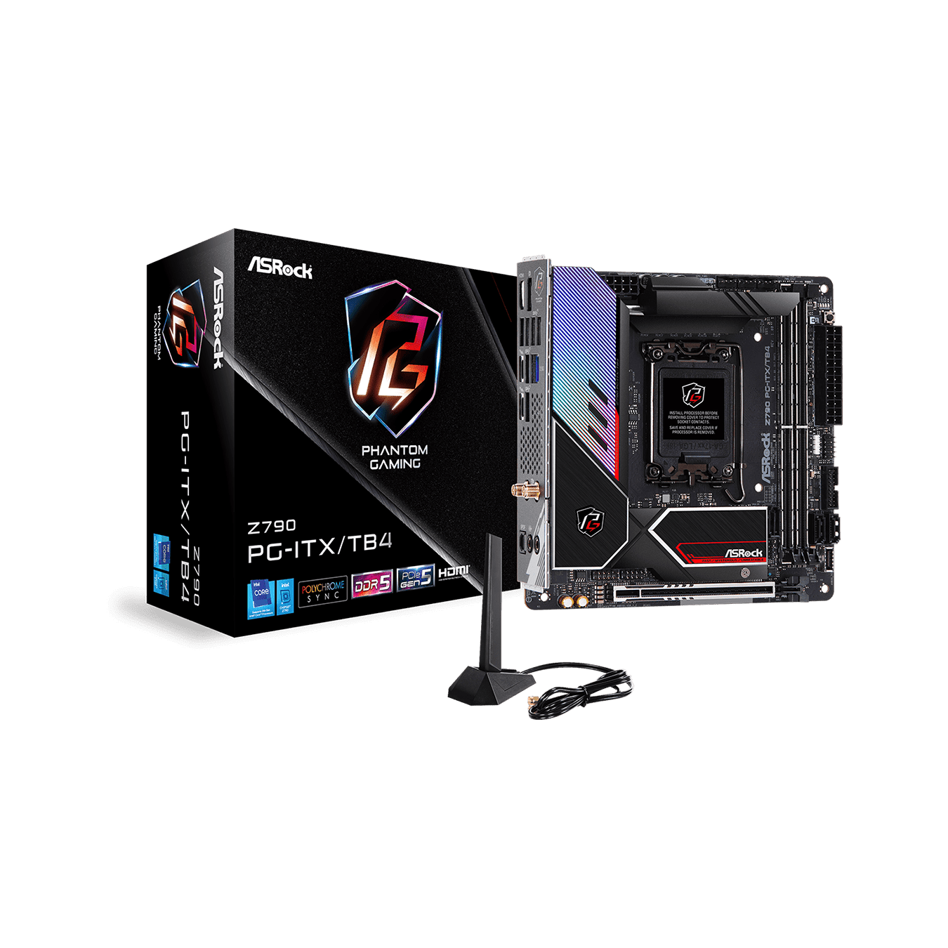 ASRock(アスロック) LGA1700 Intel Z790 Mini-ITX マザーボード Z790 PG-ITX/TB4