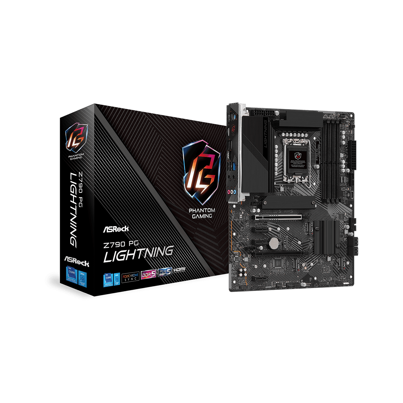 ASRock(アスロック) LGA1700 Intel Z790 ATX マザーボード Z790 PG Lightning