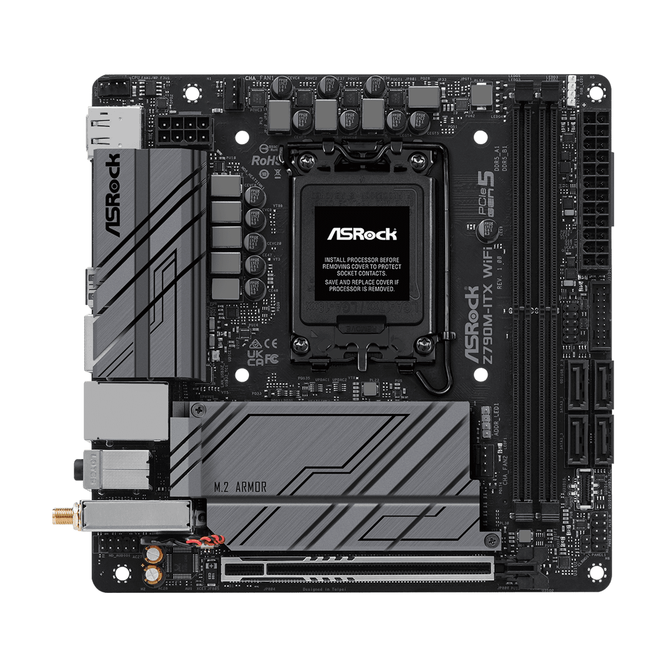 Z790M-ITX WiFi | ASRock(アスロック) LGA1700 Intel® Z790 Mini-ITX マザーボード |  CFD販売株式会社 CFD Sales INC.