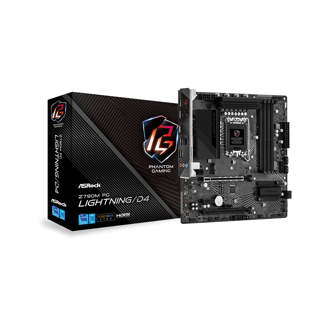 【在庫限り】ASRock(アスロック) LGA1700 Intel Z790 Micro ATX マザーボード Z790M PG Lightning/D4